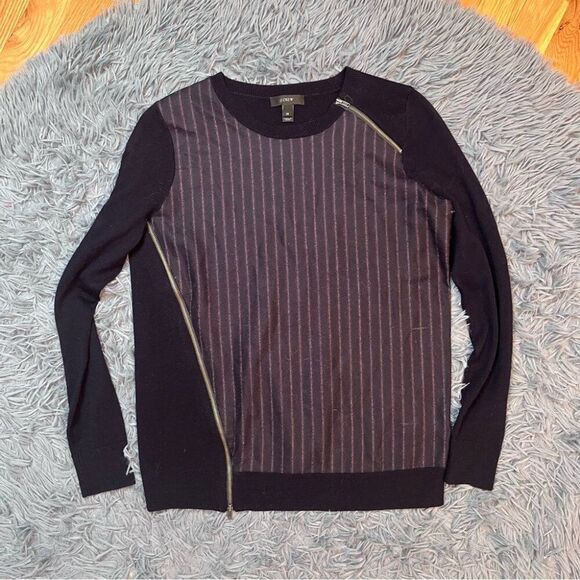 J.Crew mixed Media Wool Sweater Size XS - Picture 1 of 6
